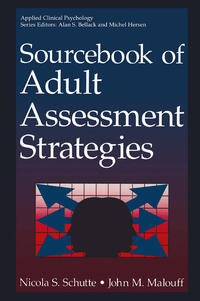 Vorderes Coverbild Sourcebook of Adult Assessment Strategies