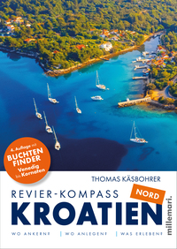 Vorderes Coverbild Revier-Kompass Kroatien Nord. 4. Auflage 2025