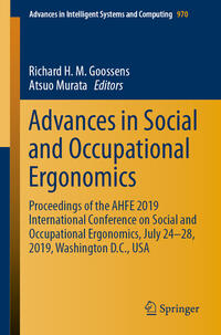 Vorderes Coverbild Advances in Social and Occupational Ergonomics
