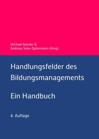 Vorderes Coverbild Handlungsfelder des Bildungsmanagements