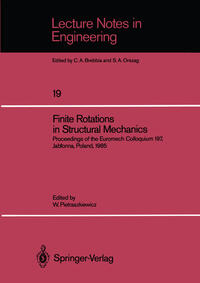 Vorderes Coverbild Finite Rotations in Structural Mechanics
