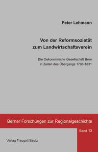 Vorderes Coverbild Von der Reformsozietät zum Landwirtschaftsverein