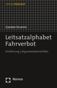 Vorderes Coverbild Leitsatzalphabet Fahrverbot