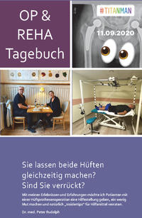 Vorderes Coverbild OP- und Reha-Tagebuch