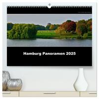 Vorderes Coverbild Hamburg Panoramen 2025 (hochwertiger Premium Wandkalender 2025 DIN A2 quer), Kunstdruck in Hochglanz