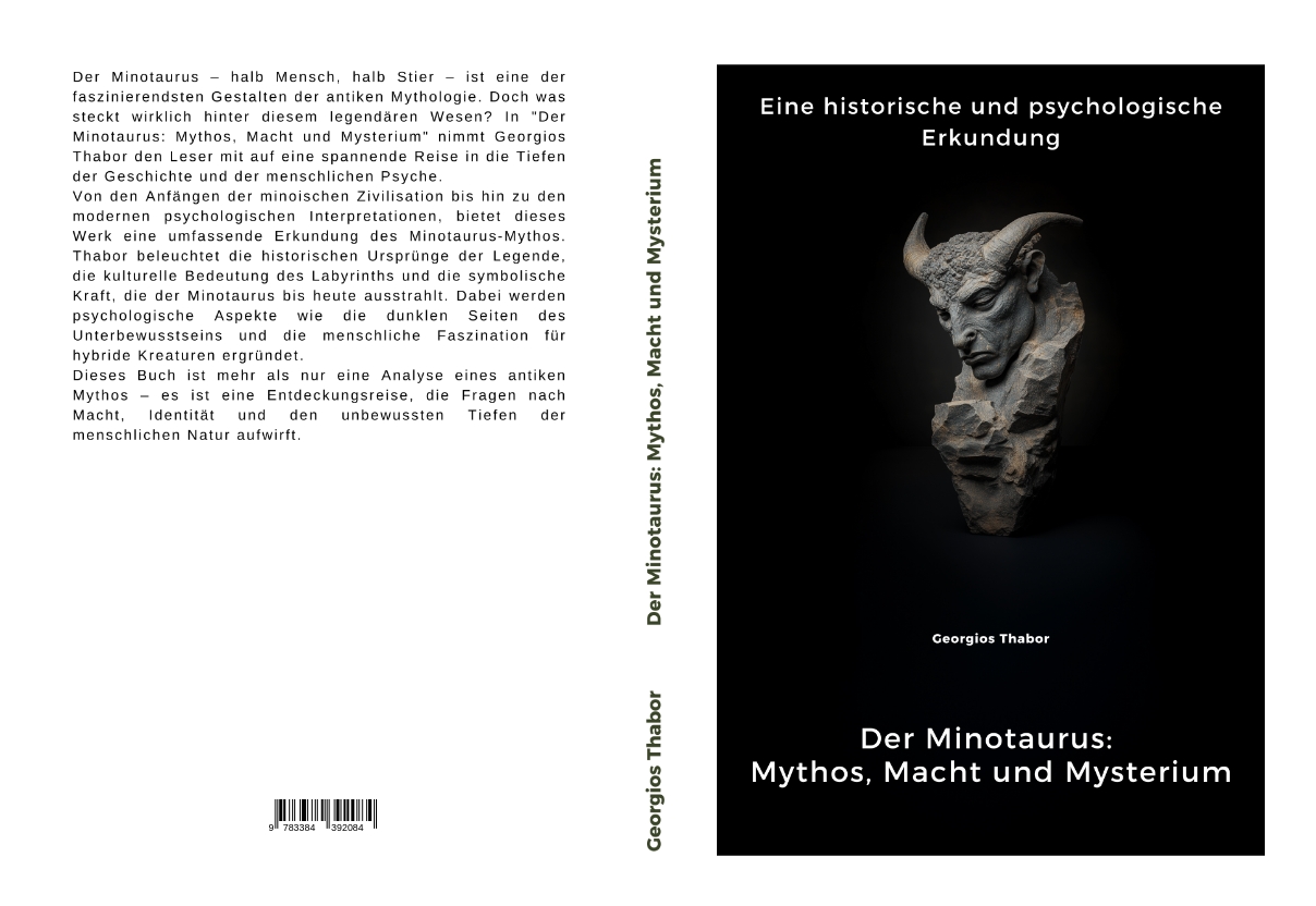 Gesamtes Coverbild Der Minotaurus: Mythos, Macht und Mysterium