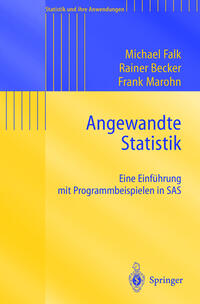 Vorderes Coverbild Angewandte Statistik