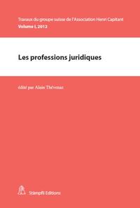 Vorderes Coverbild Les professions juridiques