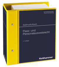Vorderes Coverbild Pass- und Personalausweisrecht