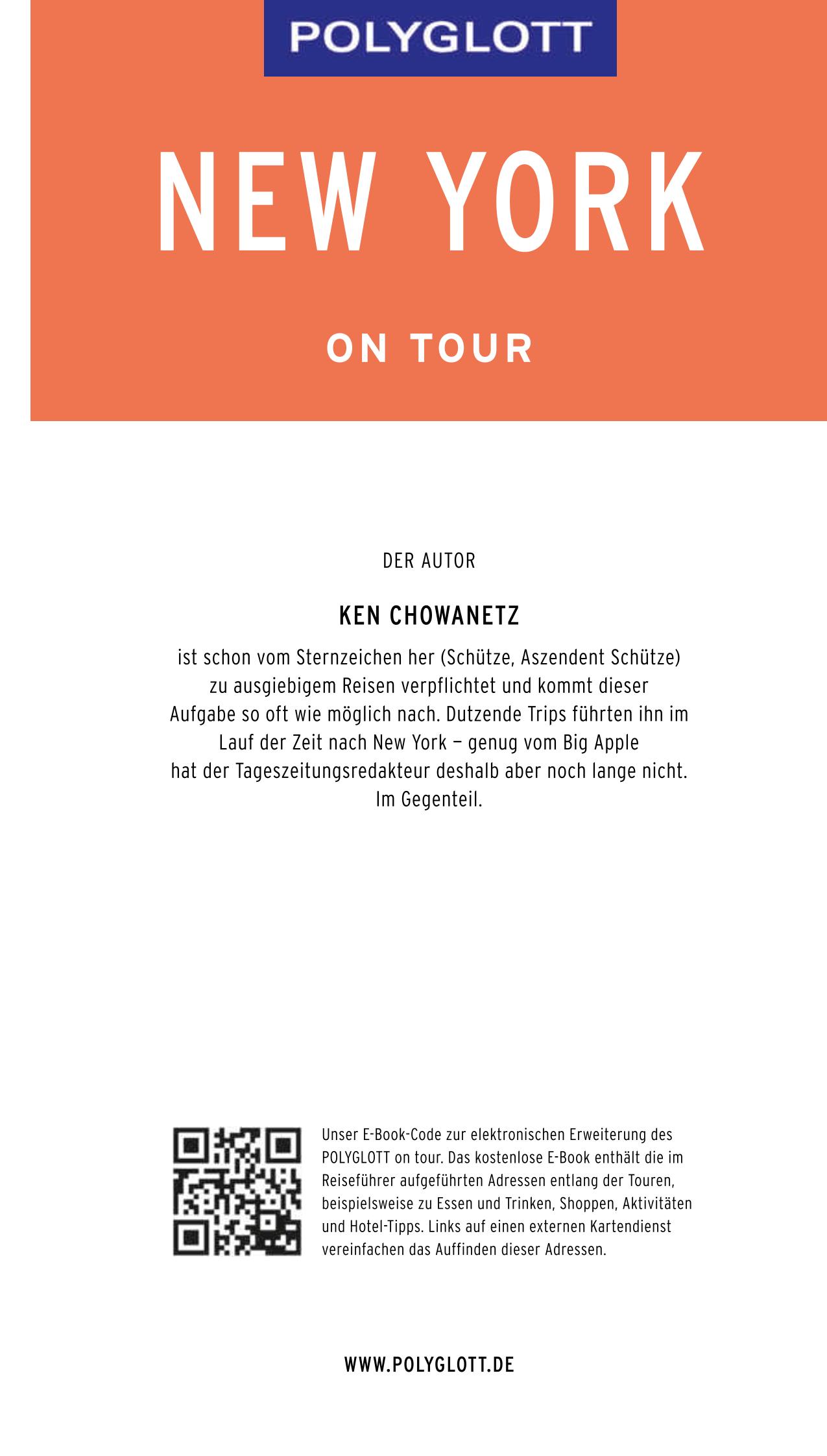 Beispielinhalt (Bild) POLYGLOTT on tour Reiseführer New York