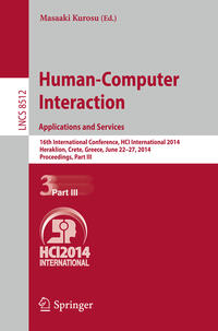 Vorderes Coverbild Human-Computer Interaction. Applications and Services