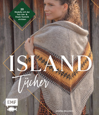 Vorderes Coverbild Island-Tücher stricken