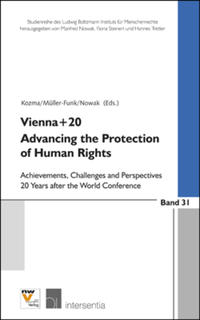 Vorderes Coverbild Vienna+20. Advancing the Protection of Human Rights