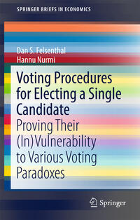 Vorderes Coverbild Voting Procedures for Electing a Single Candidate
