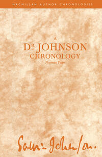 Vorderes Coverbild A Dr Johnson Chronology