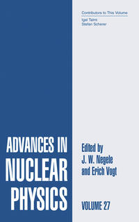 Vorderes Coverbild Advances in Nuclear Physics