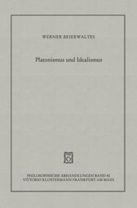 Vorderes Coverbild Platonismus und Idealismus