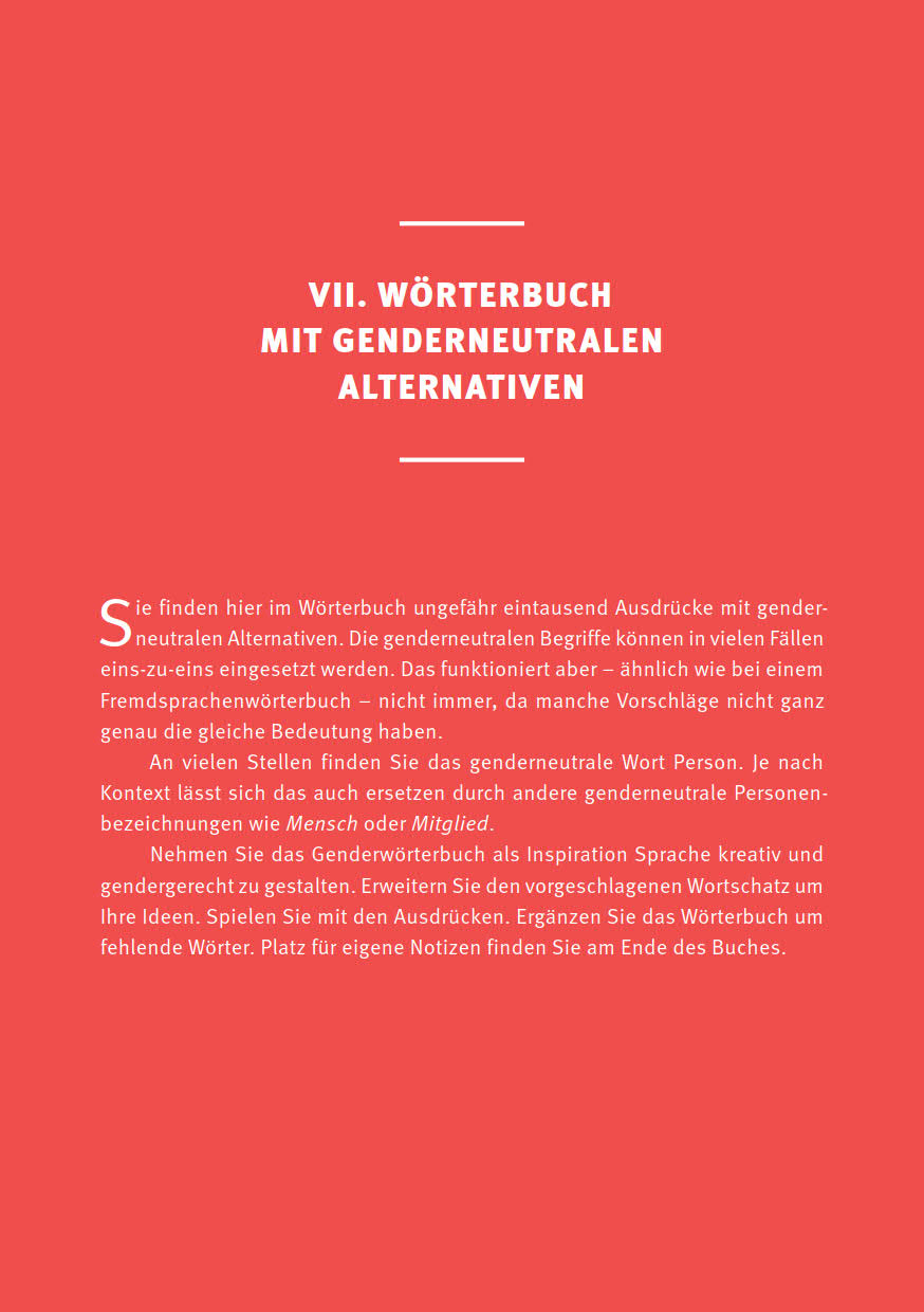 Beispielinhalt (Bild) Einfach können - Gendern