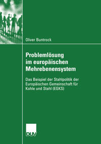 Vorderes Coverbild Problemlösung im europäischen Mehrebenensystem
