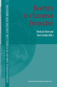 Vorderes Coverbild Bioethics in a European Perspective