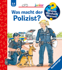 Vorderes Coverbild Wieso? Weshalb? Warum? junior, Band 65 - Was macht der Polizist?