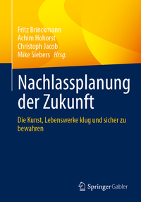 Vorderes Coverbild Nachlassplanung der Zukunft