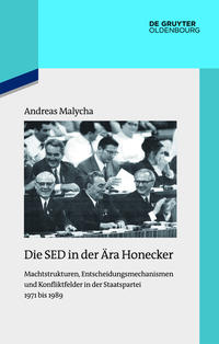 Vorderes Coverbild Die SED in der Ära Honecker