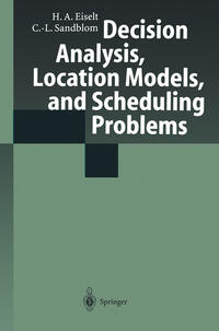 Vorderes Coverbild Decision Analysis, Location Models, and Scheduling Problems