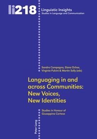 Vorderes Coverbild Languaging in and across Communities: New Voices, New Identities