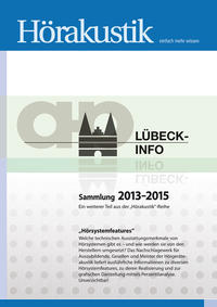 Vorderes Coverbild LÜBECK-INFO Sammlung 2013-2015
