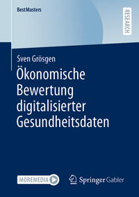 Vorderes Coverbild Ökonomische Bewertung digitalisierter Gesundheitsdaten