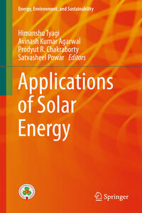Vorderes Coverbild Applications of Solar Energy