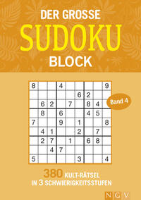 Vorderes Coverbild Der große Sudokublock Band 4