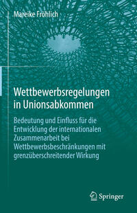 Vorderes Coverbild Wettbewerbsregelungen in Unionsabkommen