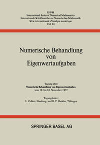 Vorderes Coverbild Numerische Behandlung von Eigenwertaufgaben