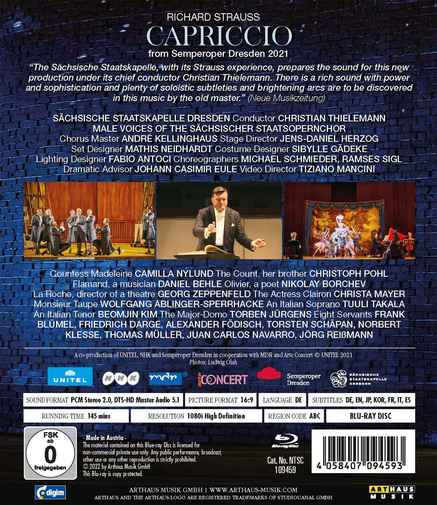 Rückseitencover Capriccio