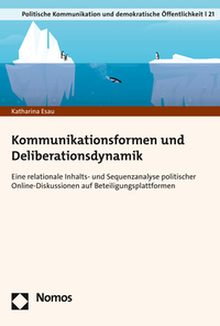 Vorderes Coverbild Kommunikationsformen und Deliberationsdynamik