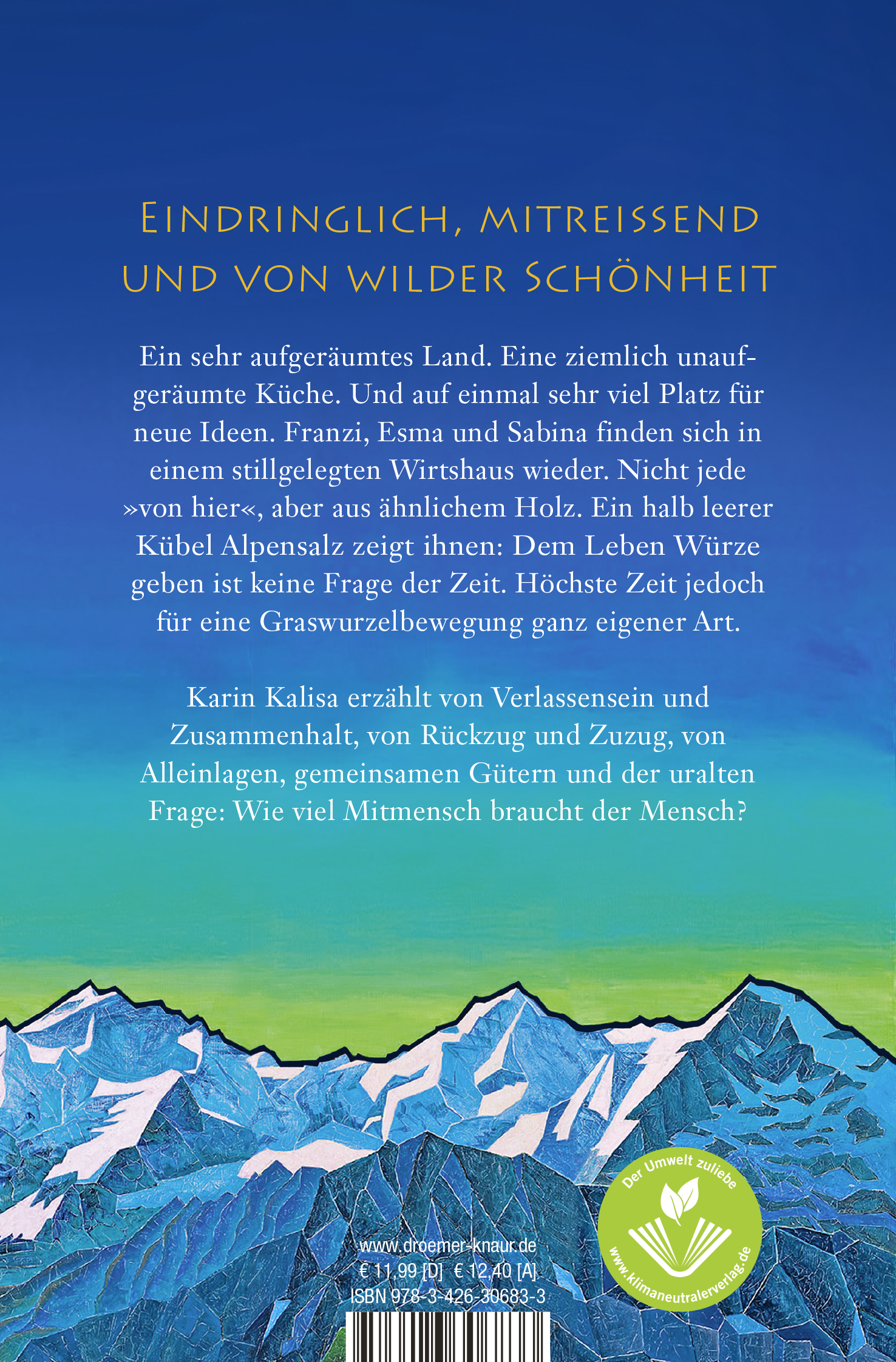 Rückseitencover Bergsalz