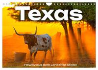 Vorderes Coverbild Texas - Howdy aus dem Lone Star State! (Wandkalender 2025 DIN A4 quer), CALVENDO Monatskalender