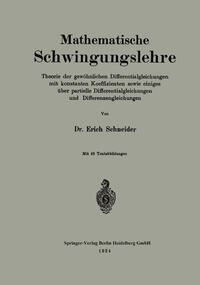 Vorderes Coverbild Mathematische Schwingungslehre