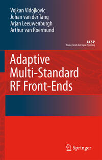 Vorderes Coverbild Adaptive Multi-Standard RF Front-Ends