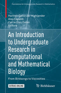 Vorderes Coverbild An Introduction to Undergraduate Research in Computational and Mathematical Biology