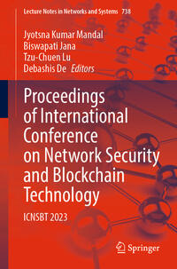 Vorderes Coverbild Proceedings of International Conference on Network Security and Blockchain Technology