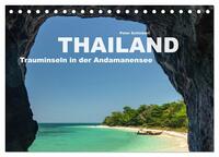 Vorderes Coverbild Thailand - Trauminseln in der Andamanensee (Tischkalender 2025 DIN A5 quer), CALVENDO Monatskalender