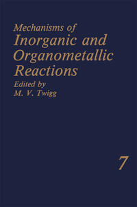 Vorderes Coverbild Mechanisms of Inorganic and Organometallic Reactions Volume 7