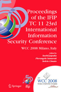Vorderes Coverbild Proceedings of the IFIP TC 11 23rd International Information Security Conference
