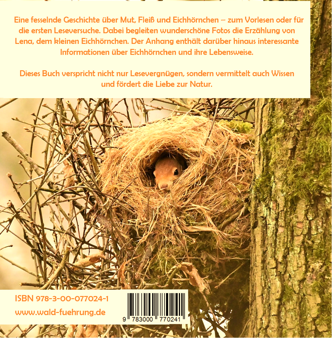 Rückseitencover Lenas Jahr im Wald