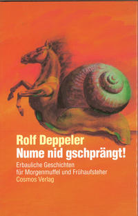 Vorderes Coverbild Nume nid gschprängt!
