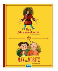 Vorderes Coverbild Trötsch Kinderbuch Struwwelpeter und Max und Moritz
