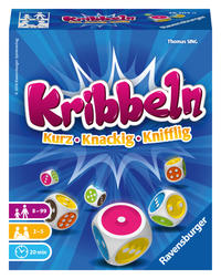 Vorderes Coverbild Kribbeln - Würfelspiel ab 8 Jahre